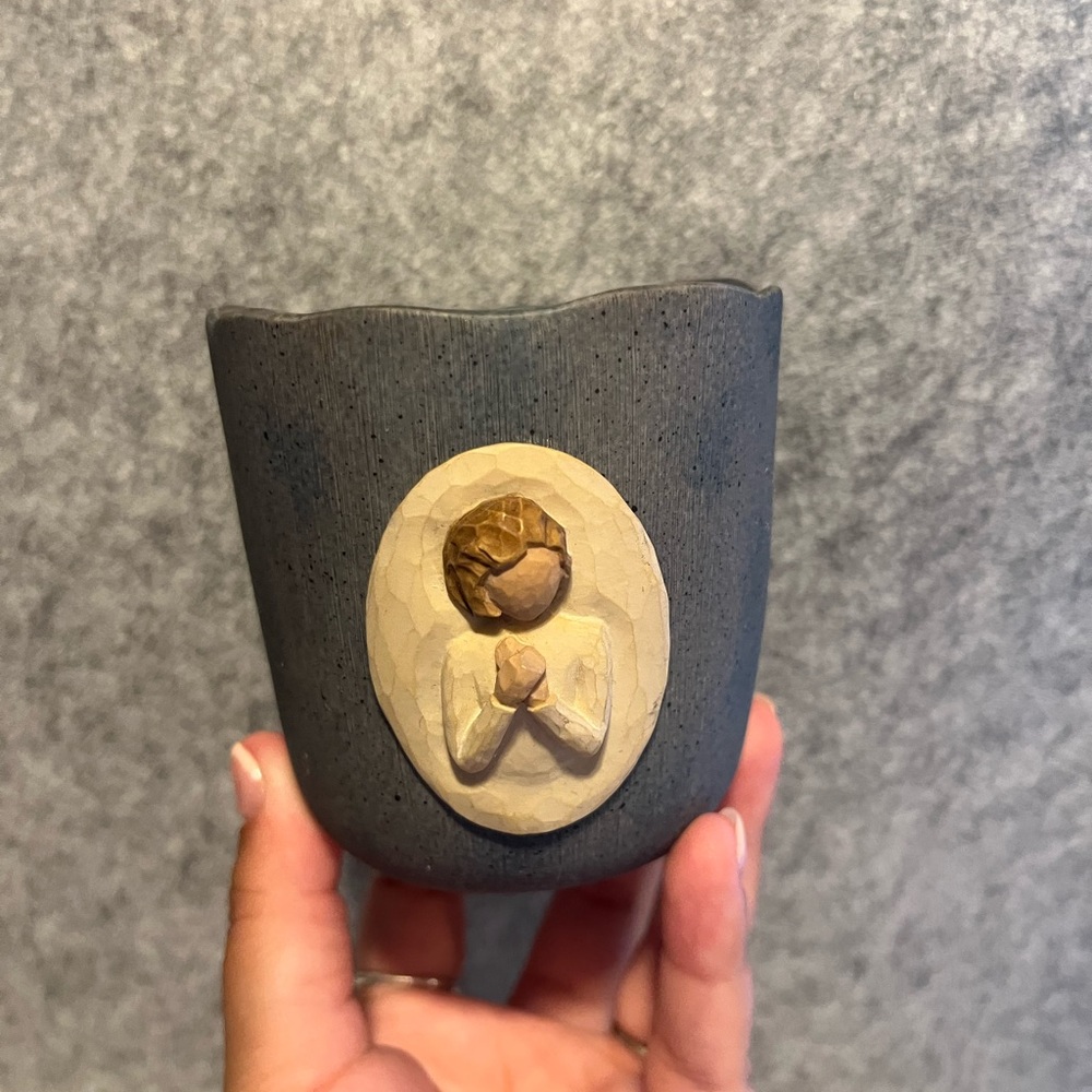 Willow Tree Sculpture cup